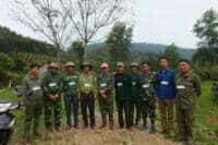 Image 5_One group of CEPT trainees before entering forest field training. Photo by Nguyen Thanh Luong